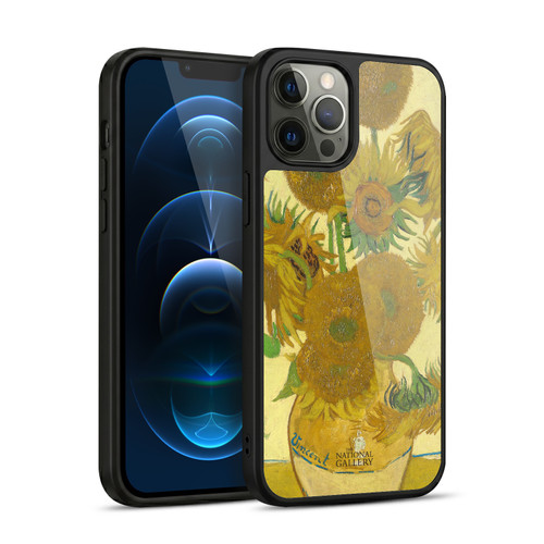 The National Gallery Art Sunflowers Gel Armour Case For Apple iPhone 12 Pro Max