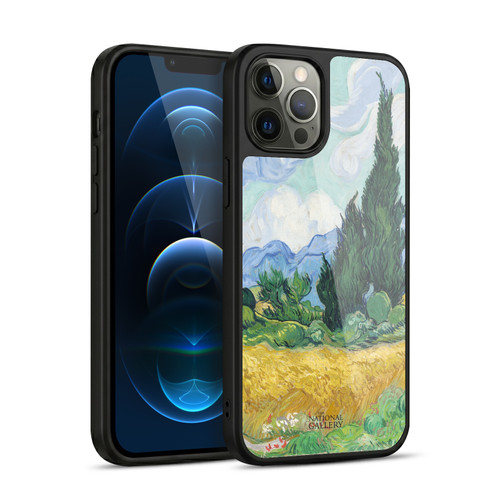 The National Gallery Art A Wheatfield With Cypresses Gel Armour Case For Apple iPhone 12 Pro Max
