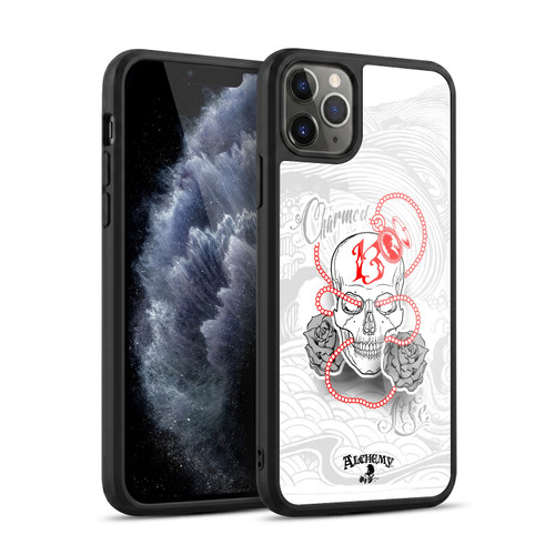 Alchemy Gothic Skull Charmed Life Locket Gel Armour Case For Apple iPhone 11 Pro Max