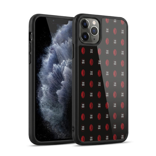 AC Milan Art Pattern Logo Gel Armour Case For Apple iPhone 11 Pro Max