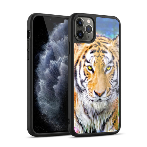 Aimee Stewart Animals Tiger and Lily Gel Armour Case For Apple iPhone 11 Pro Max