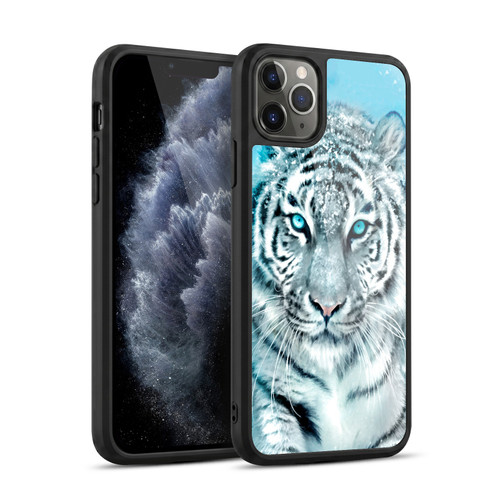 Aimee Stewart Animals White Tiger Gel Armour Case For Apple iPhone 11 Pro Max