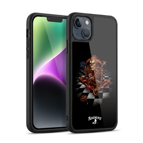 Alchemy Gothic Illustration Fools Familiar Gel Armour Case For Apple iPhone 14 Plus