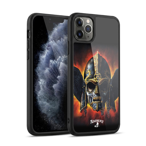 Alchemy Gothic Wing Ossa Raven Head Gel Armour Case For Apple iPhone 11 Pro Max