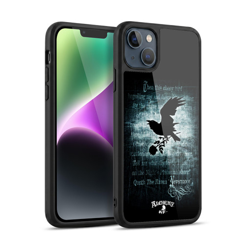 Alchemy Gothic Wing Nevermore Gel Armour Case For Apple iPhone 14 Plus