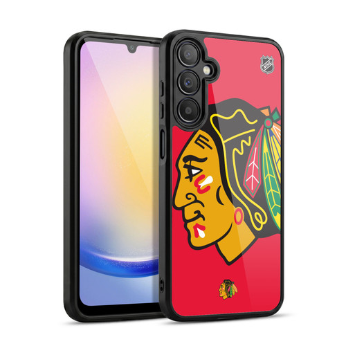 NHL Chicago Blackhawks Oversized Gel Armour Case For Samsung Galaxy A25 5G