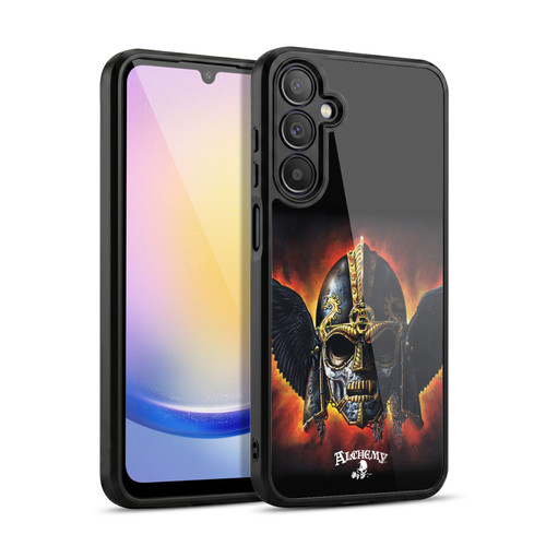 Alchemy Gothic Wing Ossa Raven Head Gel Armour Case For Samsung Galaxy A25 5G