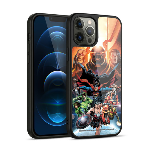 Justice League DC Comics Comic Book Covers #10 Darkseid War Gel Armour Case For Apple iPhone 12 Pro Max