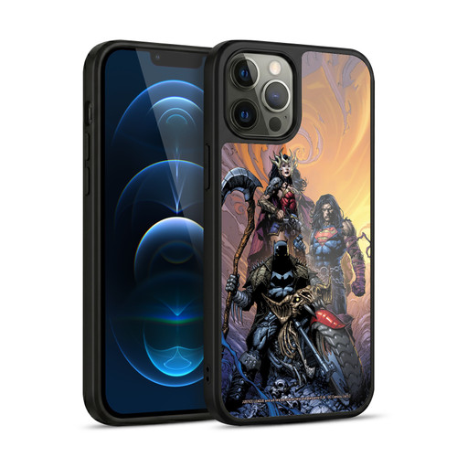 Justice League DC Comics Comic Book Covers Dark Knights Metal #1 Gel Armour Case For Apple iPhone 12 Pro Max