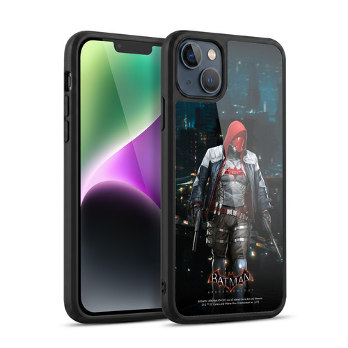 Batman Arkham Knight Characters Red Hood Gel Armour Case For Apple iPhone 14 Plus