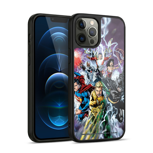 Justice League DC Comics Comic Book Covers New 52 #15 Gel Armour Case For Apple iPhone 12 Pro Max