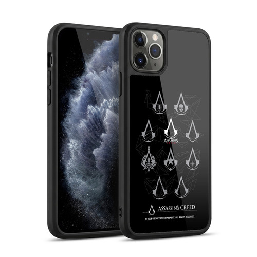 Assassin's Creed Legacy Logo Geometric Crest Gel Armour Case For Apple iPhone 11 Pro Max