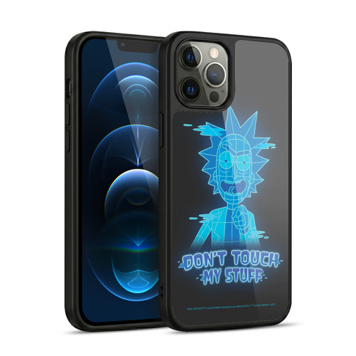 Rick And Morty Season 5 Graphics Don't Touch My Stuff Gel Armour Case For Apple iPhone 12 Pro Max