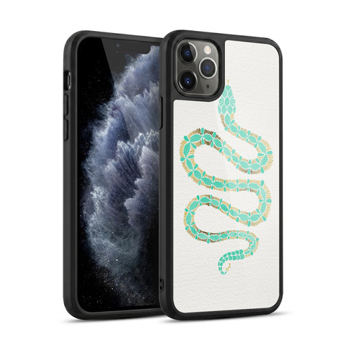 Cat Coquillette Animals Snake Mint Gel Armour Case For Apple iPhone 11 Pro Max