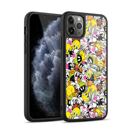 Looney Tunes Patterns Group Gel Armour Case For Apple iPhone 11 Pro Max