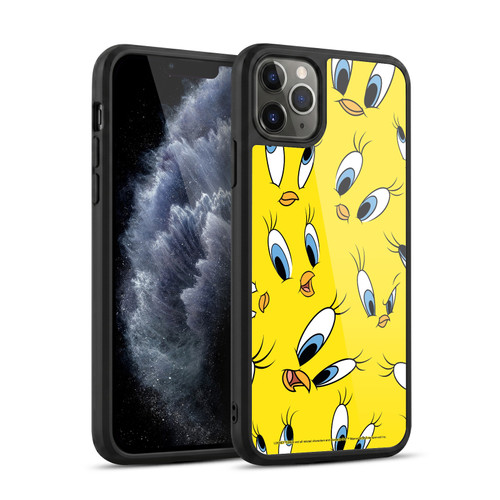 Looney Tunes Patterns Tweety Gel Armour Case For Apple iPhone 11 Pro Max