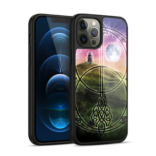 Brigid Ashwood Celtic Wisdom 3 Stone Sacred Space Gel Armour Case For Apple iPhone 12 Pro Max