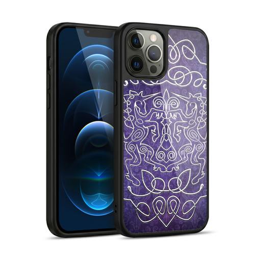 Brigid Ashwood Celtic Wisdom 3 Unicorns Gel Armour Case For Apple iPhone 12 Pro Max