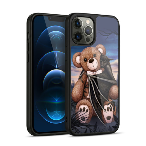 Sarah Richter Animals Bat Cuddling A Toy Bear Gel Armour Case For Apple iPhone 12 Pro Max