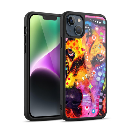 Dean Russo Dogs 3 Blossom Gel Armour Case For Apple iPhone 14 Plus