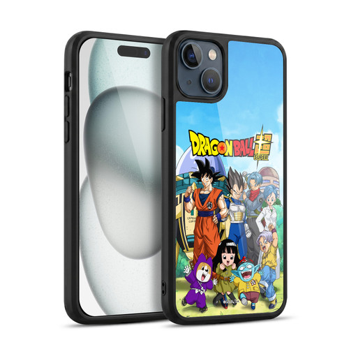 Dragon Ball Super Future Trunks Arc Characters Group Gel Armour Case For Apple iPhone 15 Plus