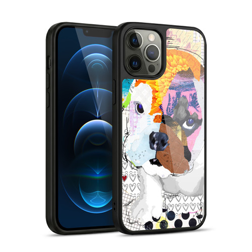 Michel Keck Dogs 3 Bulldog Puppy Gel Armour Case For Apple iPhone 12 Pro Max