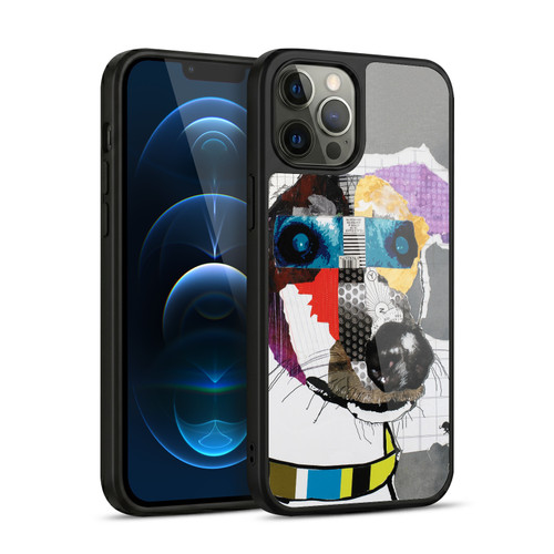 Michel Keck Dogs 3 Greyhound Gel Armour Case For Apple iPhone 12 Pro Max