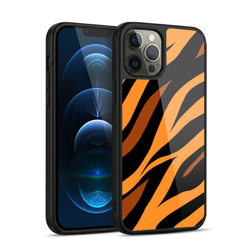 Grace Illustration Animal Prints Tiger Gel Armour Case For Apple iPhone 12 Pro Max