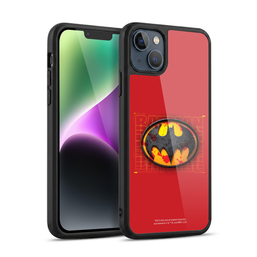 The Flash 2023 Graphics Batman Logo Gel Armour Case For Apple iPhone 14 Plus