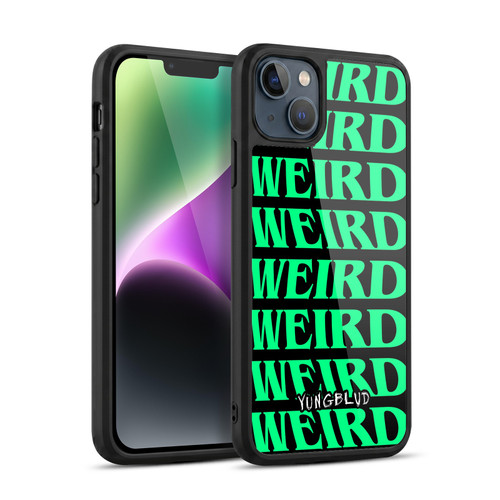 Yungblud Graphics Weird! Text Gel Armour Case For Apple iPhone 14 Plus