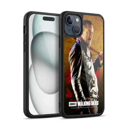 AMC The Walking Dead Negan Lucille 1 Gel Armour Case For Apple iPhone 15 Plus