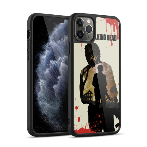 AMC The Walking Dead Silhouettes Glenn Gel Armour Case For Apple iPhone 11 Pro Max
