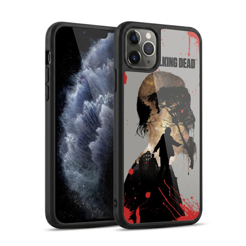 AMC The Walking Dead Silhouettes Walker Gel Armour Case For Apple iPhone 11 Pro Max