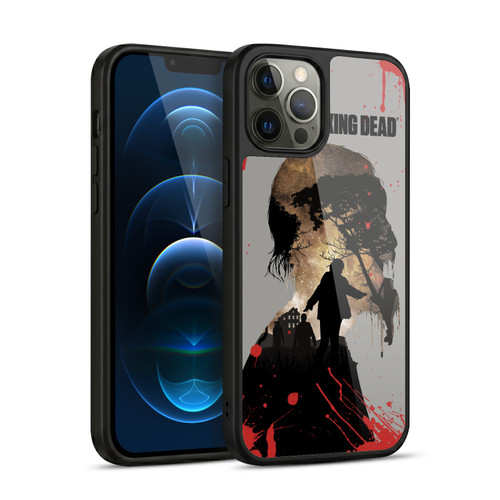 AMC The Walking Dead Silhouettes Walker Gel Armour Case For Apple iPhone 12 Pro Max