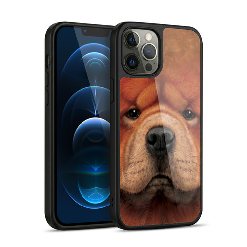 Vincent Hie Big Face Dogs Chow Gel Armour Case For Apple iPhone 12 Pro Max