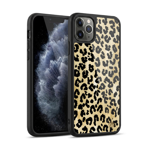 Haley Bush Pattern Painting Leopard Print Gel Armour Case For Apple iPhone 11 Pro Max