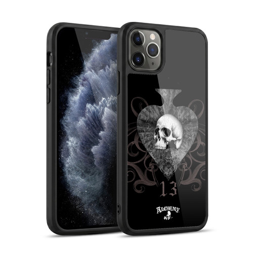 Alchemy Gothic Skull And Cards Death Club Gel Armour Case For Apple iPhone 11 Pro Max