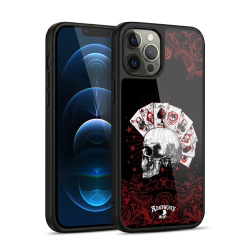 Alchemy Gothic Skull And Cards Aces Of Anarchy Gel Armour Case For Apple iPhone 12 Pro Max
