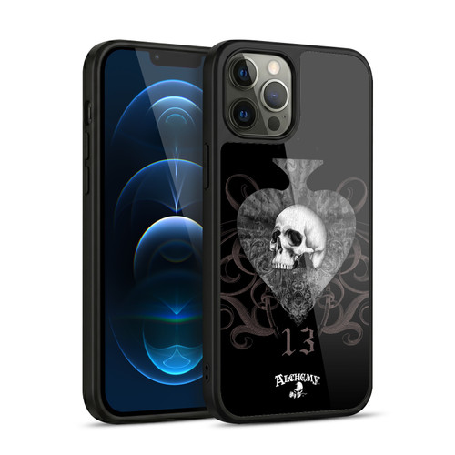 Alchemy Gothic Skull And Cards Death Club Gel Armour Case For Apple iPhone 12 Pro Max