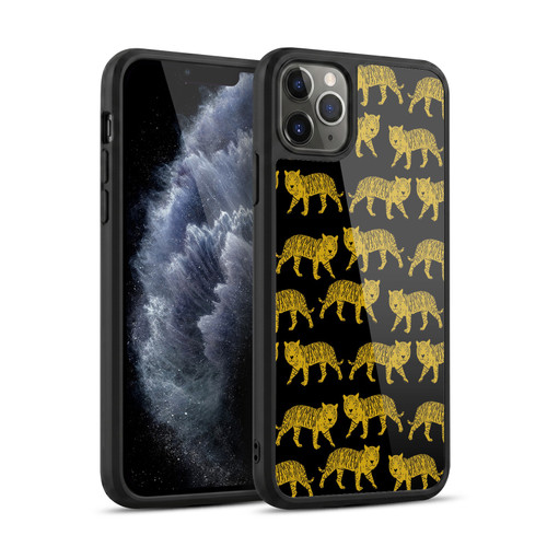 Andrea Lauren Design Animals Black Tiger Gel Armour Case For Apple iPhone 11 Pro Max