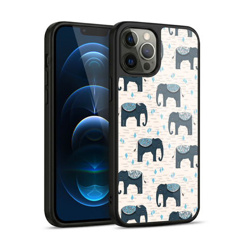 Andrea Lauren Design Animals Elephant Gel Armour Case For Apple iPhone 12 Pro Max