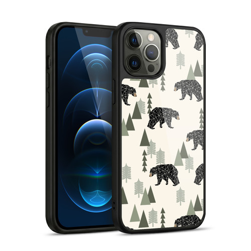 Andrea Lauren Design Animals Geometric Bears Gel Armour Case For Apple iPhone 12 Pro Max