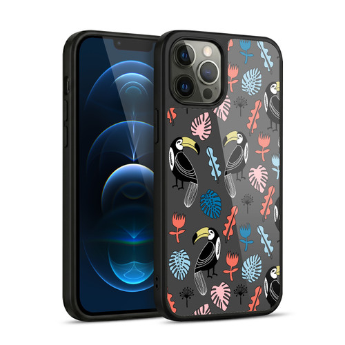 Andrea Lauren Design Birds Tropical Toucan Gel Armour Case For Apple iPhone 12 Pro Max