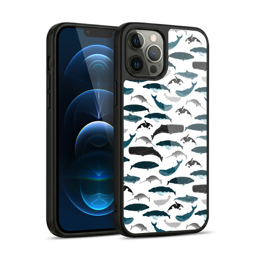 Andrea Lauren Design Sea Animals Whales Gel Armour Case For Apple iPhone 12 Pro Max