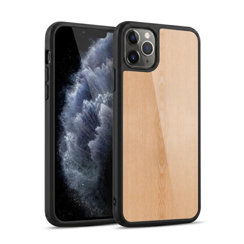 PLdesign Wood And Rust Prints Light Brown Grain Gel Armour Case For Apple iPhone 11 Pro Max