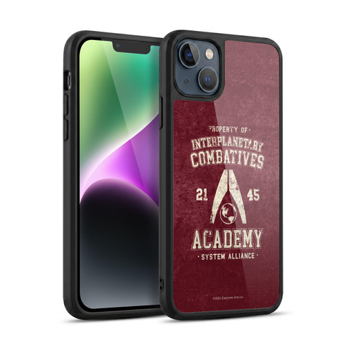 EA Bioware Mass Effect 3 Badges And Logos Interplanetary Combatives Gel Armour Case For Apple iPhone 14 Plus
