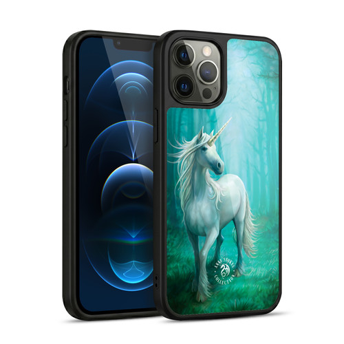 Anne Stokes Mythical Creatures Forest Unicorn Gel Armour Case For Apple iPhone 12 Pro Max