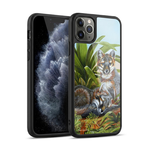 Lisa Sparling Creatures Red Fox Kits Gel Armour Case For Apple iPhone 11 Pro Max