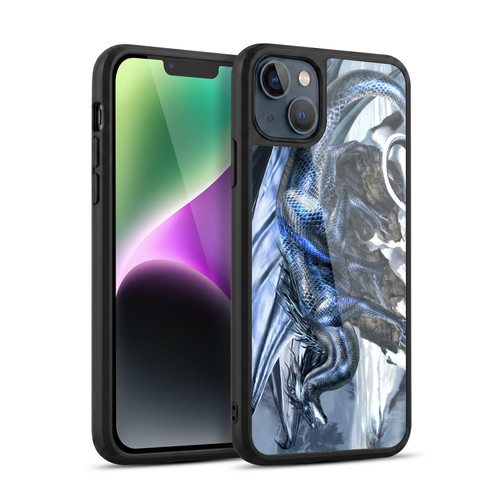 Ruth Thompson Dragons Silverblood Gel Armour Case For Apple iPhone 14 Plus