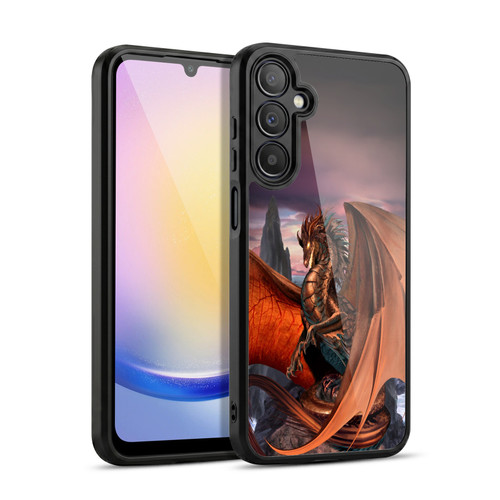 Ruth Thompson Dragons Coppervein Gel Armour Case For Samsung Galaxy A25 5G